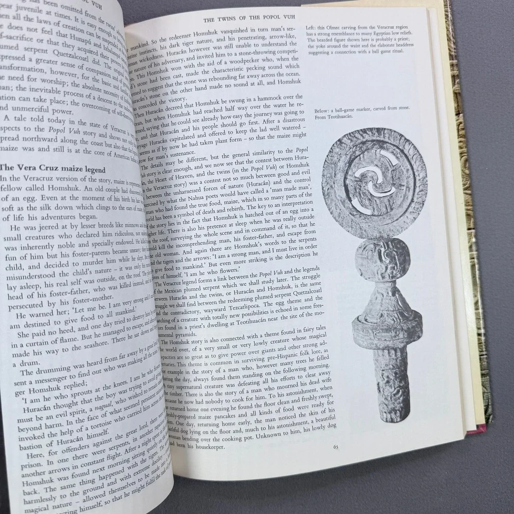 Irene Nicholson Mexican and Central American Mythology Hardcover 1973 History